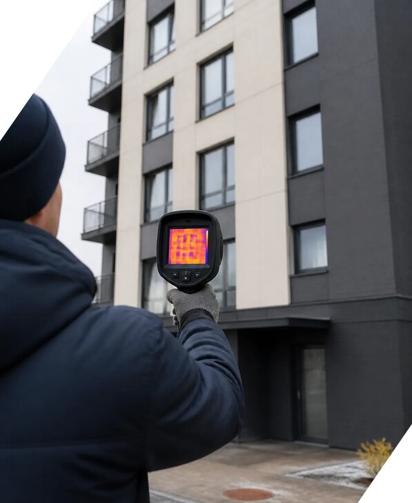 Тепловизионное обследование зданий в Лыткарине от 5122 р. | ЭкспертизаРоссия