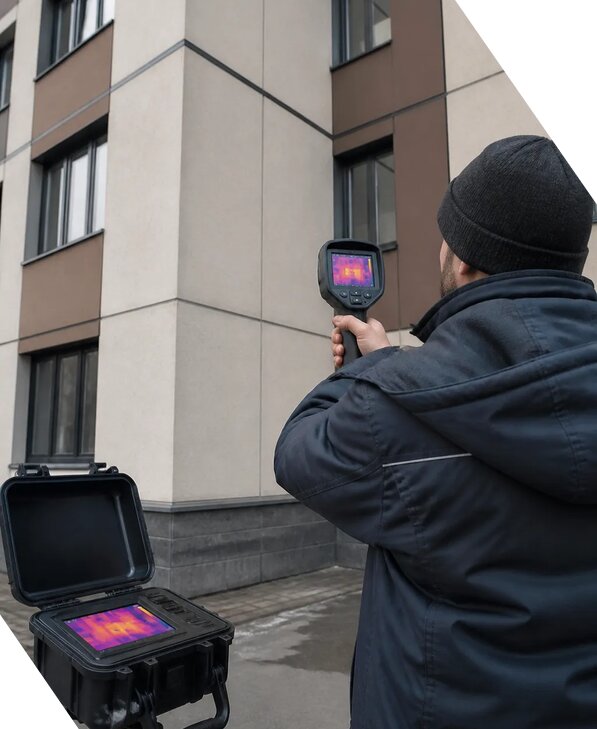 Тепловизионное обследование зданий и сооружений в Лыткарине